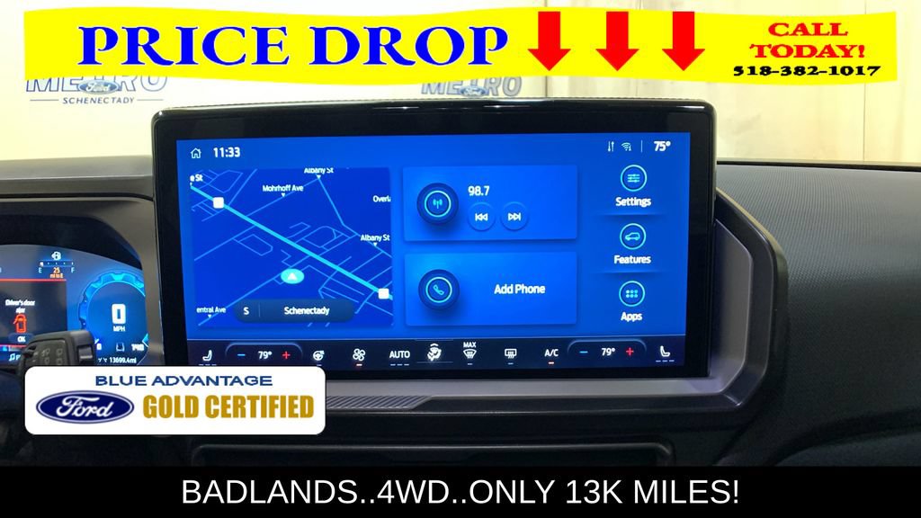 Certified 2025 Ford Bronco Sport Badlands w/ Badlands Tech Package AWD/4WD image 33