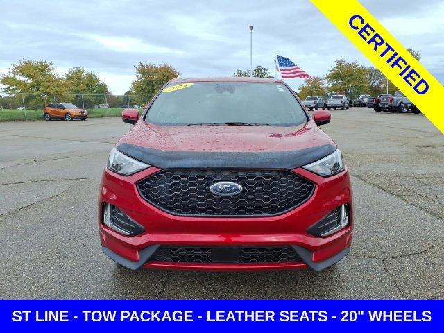 Certified 2024 Ford Edge ST-Line w/ Class II Trailer Tow Package AWD/4WD image 2