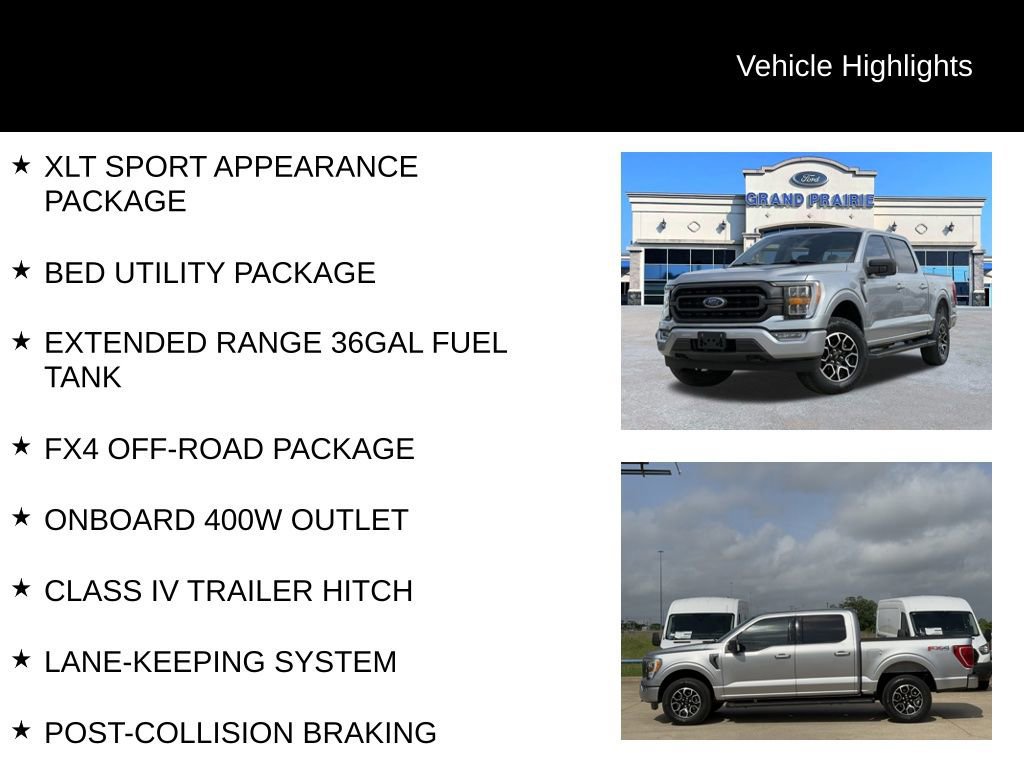 Certified 2023 Ford F150 XLT w/ Equipment Group 302A High image 9