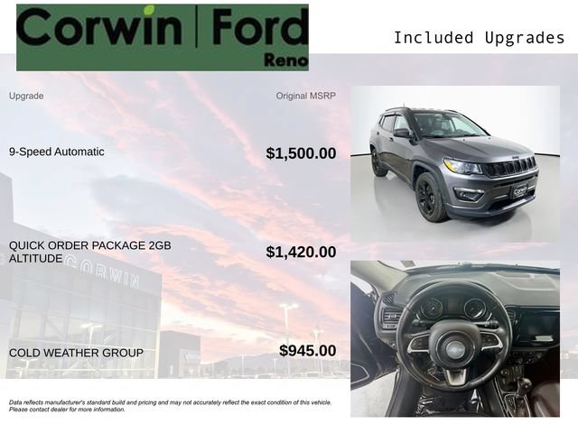 Used 2019 Jeep Compass Latitude AWD/4WD image 3
