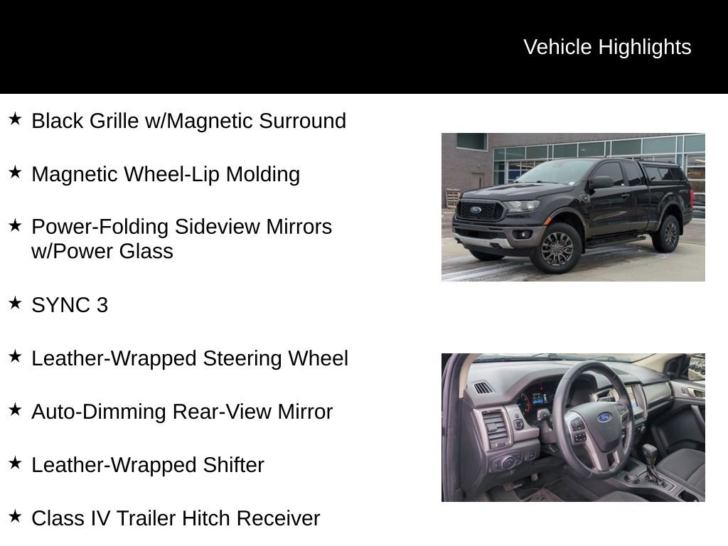 Certified 2019 Ford Ranger XLT w/ Equipment Group 301A Mid image 26
