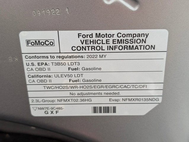 Certified 2022 Ford Ranger Lariat w/ Equipment Group 501A High AWD/4WD image 24