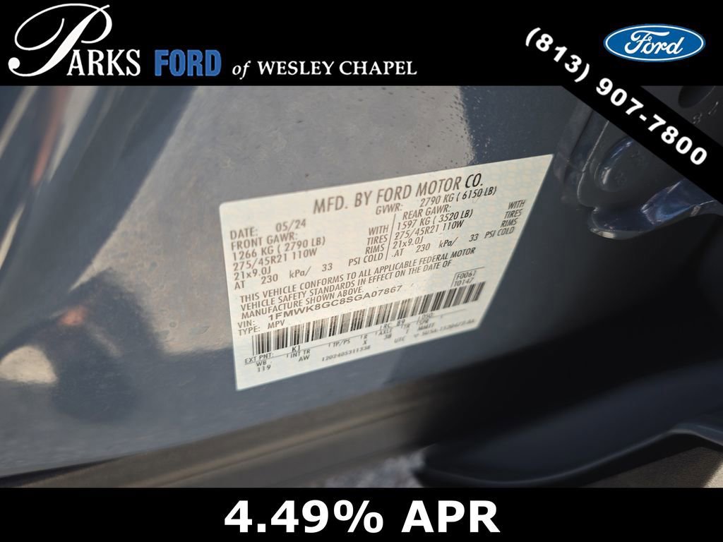 Certified 2025 Ford Explorer ST image 33