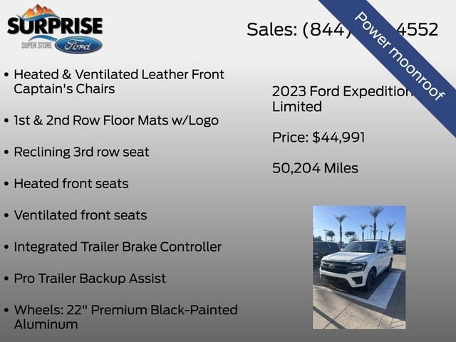 Certified 2023 Ford Expedition Limited RWD image 22