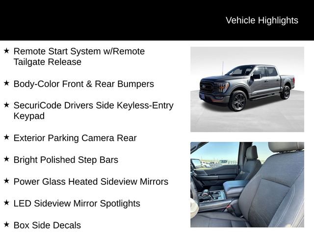 Certified 2023 Ford F150 XLT w/ Equipment Group 302A High AWD/4WD image 16