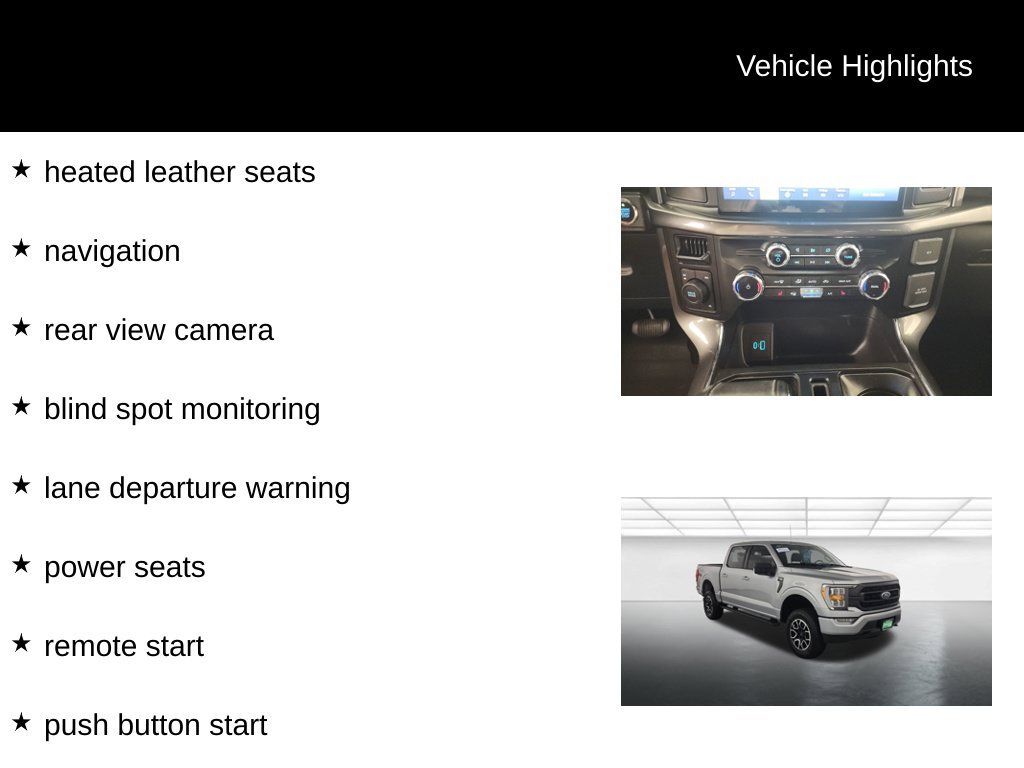 Certified 2023 Ford F150 XLT w/ Equipment Group 302A High AWD/4WD image 11