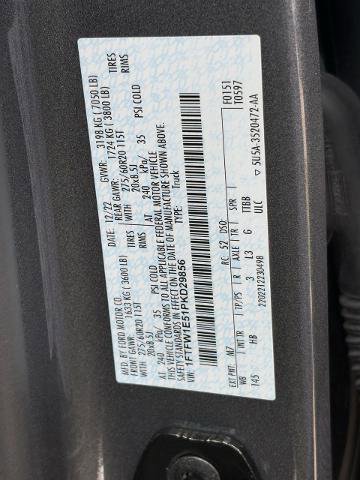 Certified 2023 Ford F150 Lariat w/ Trailer Tow Package image 33