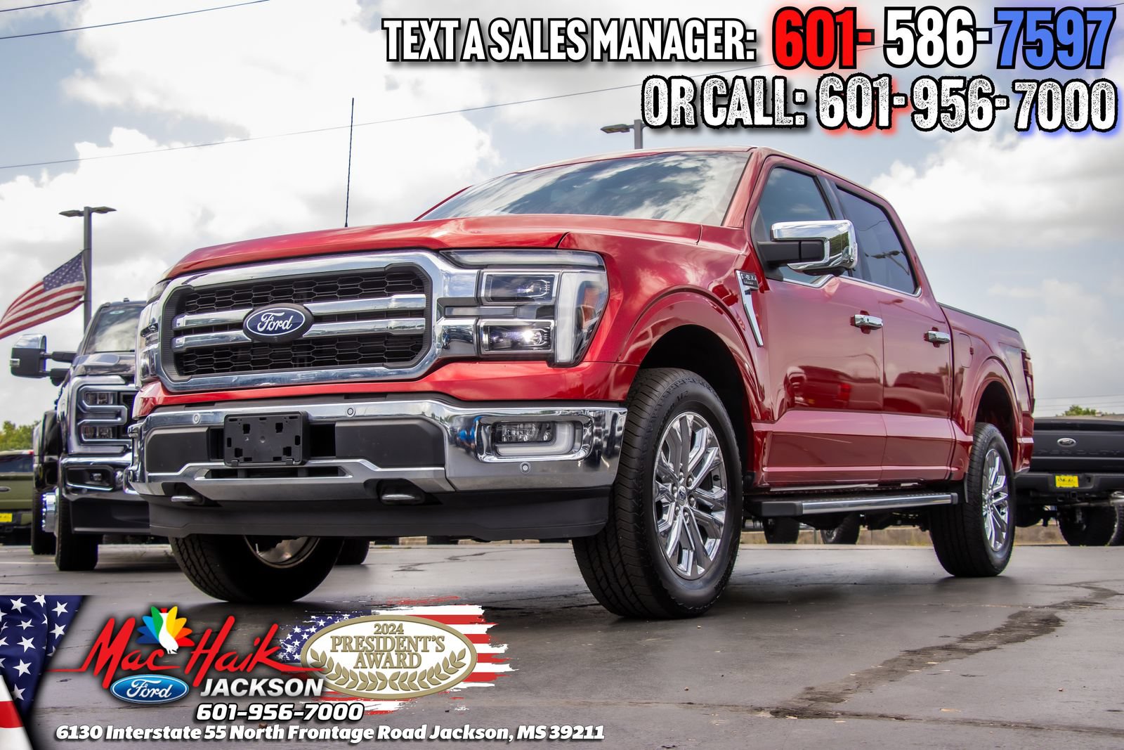Certified 2024 Ford F150 Lariat w/ Tow/Haul Package AWD/4WD image 4
