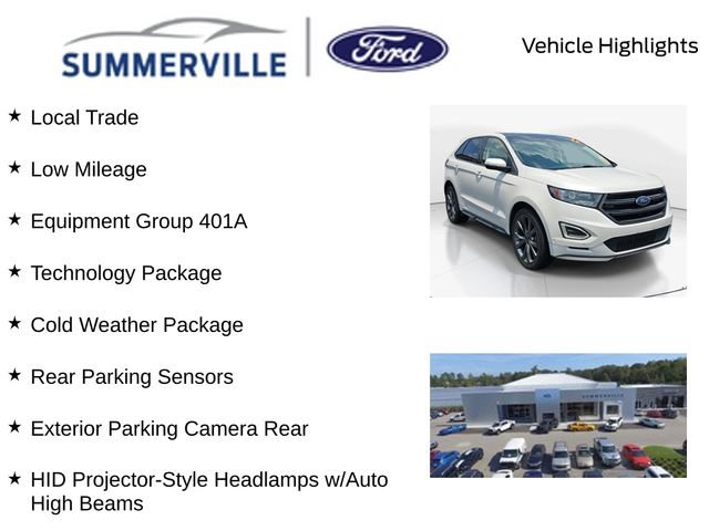 Certified 2017 Ford Edge Sport w/ Equipment Group 401A AWD/4WD video 2