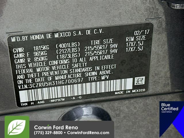 Used 2017 Honda HR-V LX image 33
