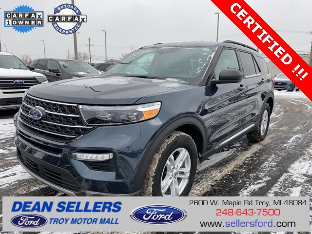 Certified 2022 Ford Explorer XLT w/ Equipment Group 202A image 7