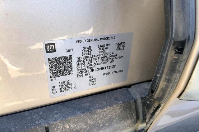 Used 2022 GMC Yukon XL Denali w/ Denali Premium Package RWD image 35