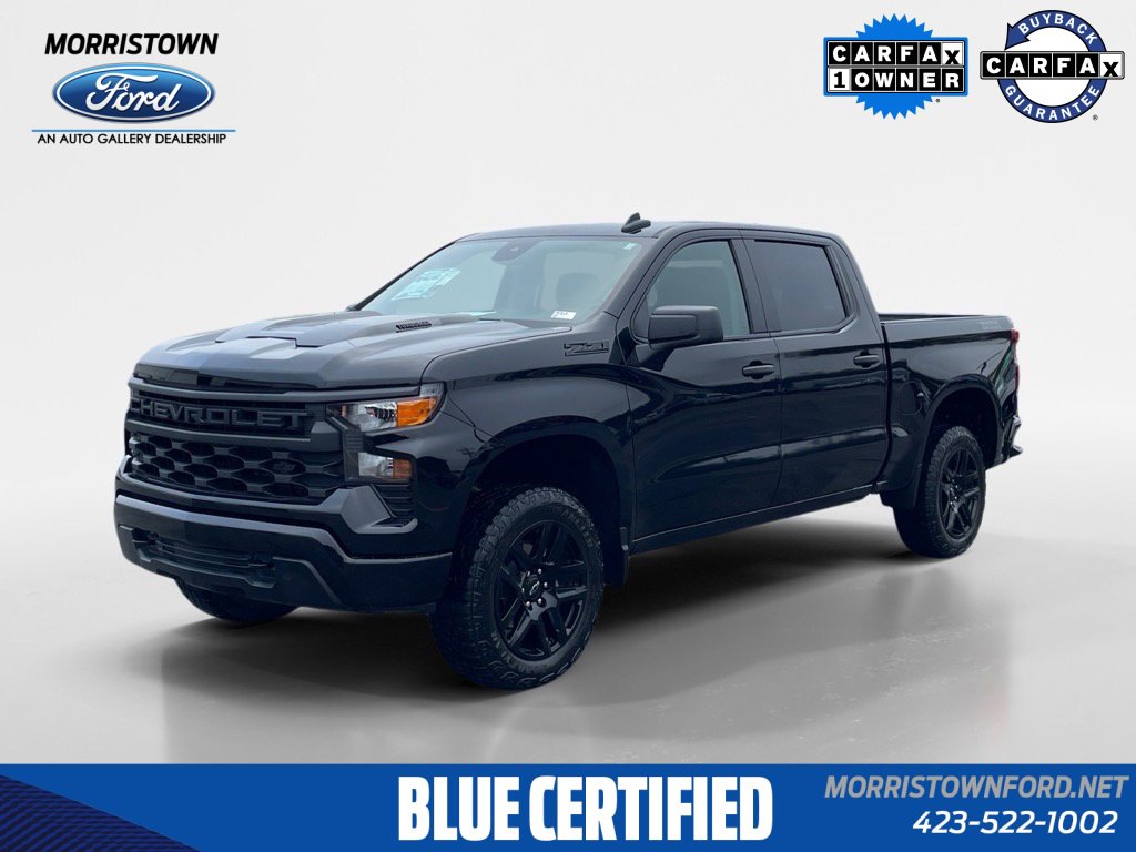 Used 2024 Chevrolet Silverado 1500 Custom Trail Boss w/ Dark Appearance Package