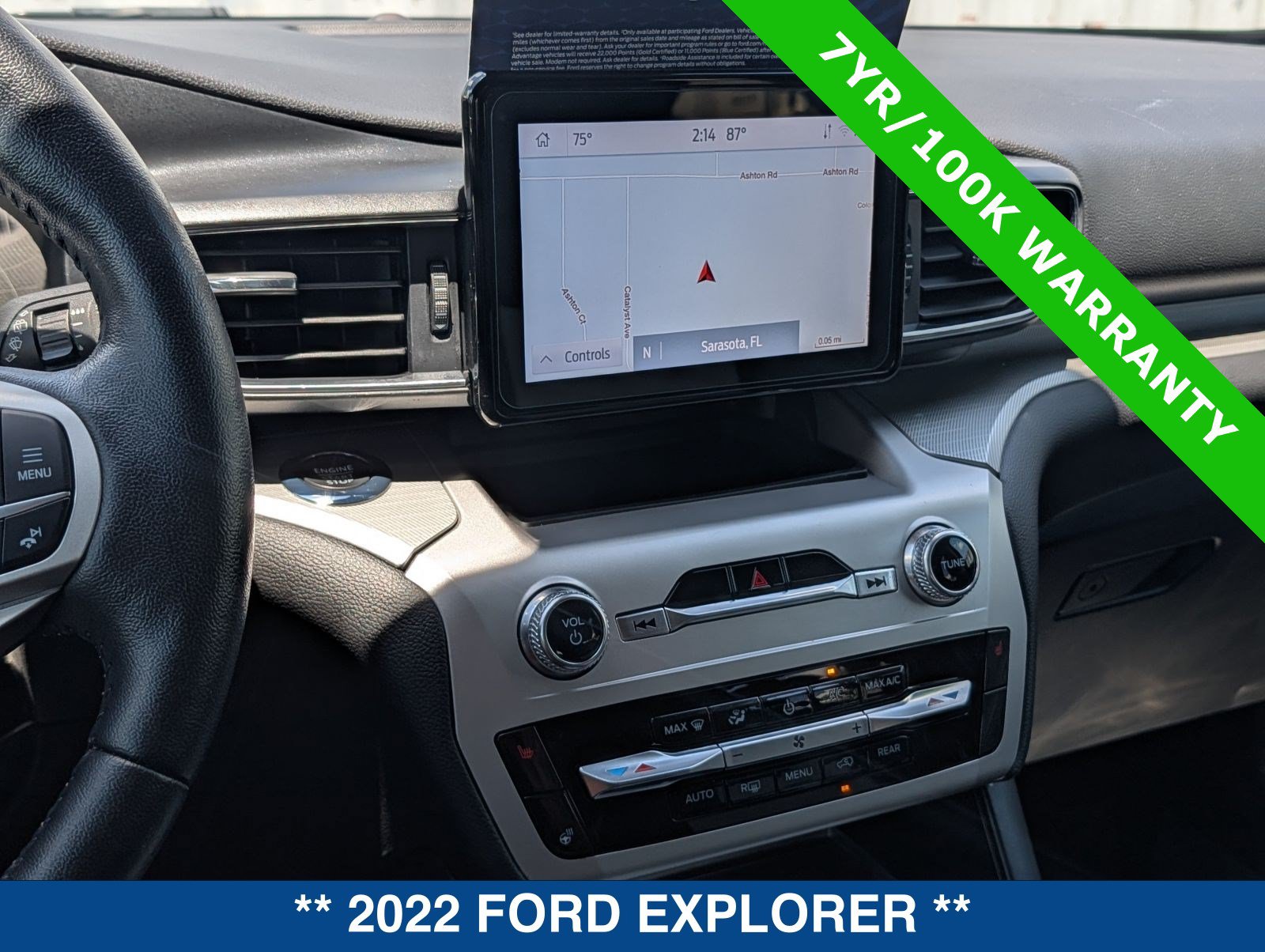 Certified 2022 Ford Explorer XLT w/ Equipment Group 202A RWD image 30