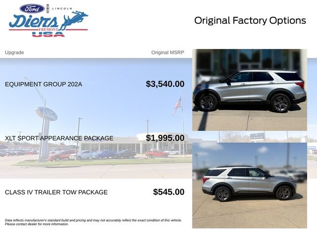 Certified 2024 Ford Explorer XLT w/ Equipment Group 202A AWD/4WD image 14