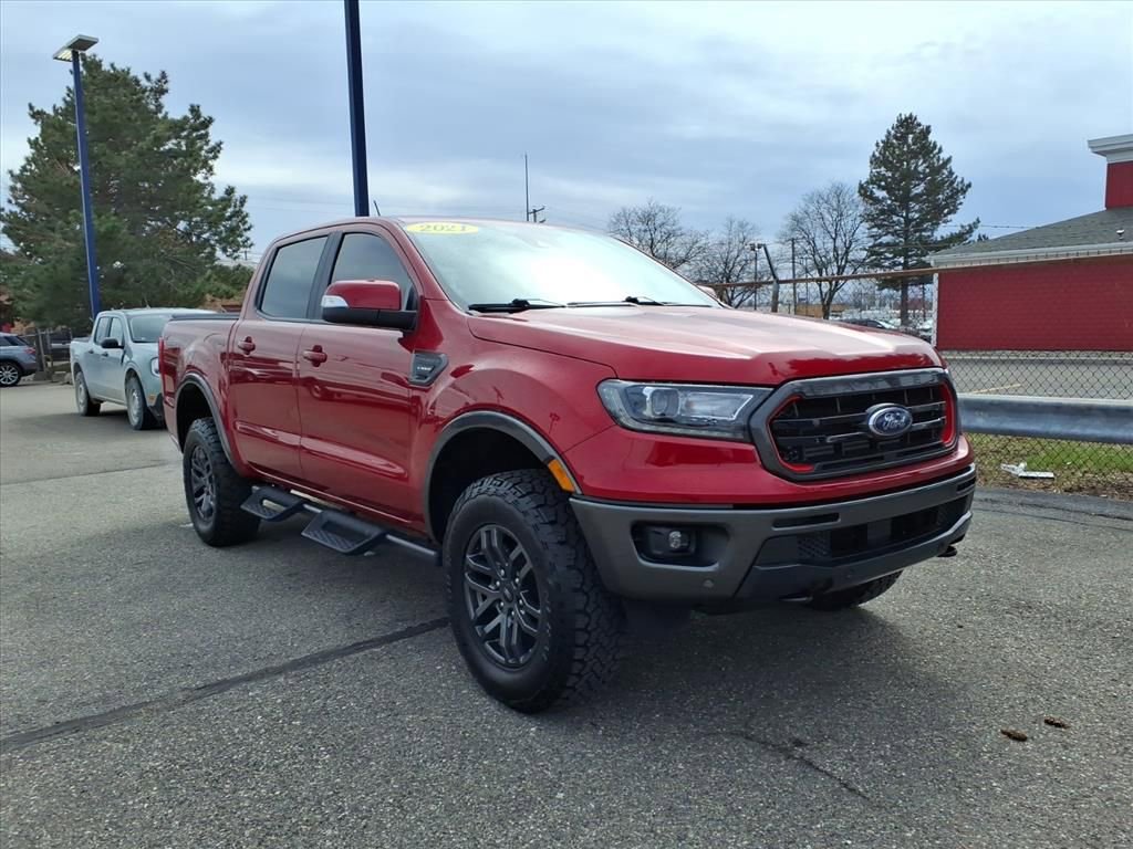 Certified 2021 Ford Ranger Lariat w/ Tremor Off-Road Package image 3