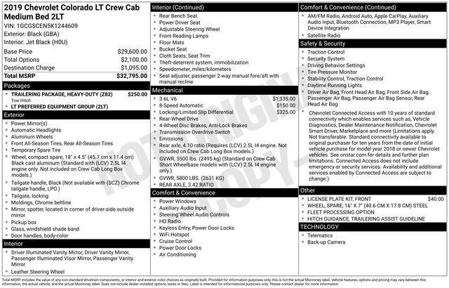 Used 2019 Chevrolet Colorado LT image 2