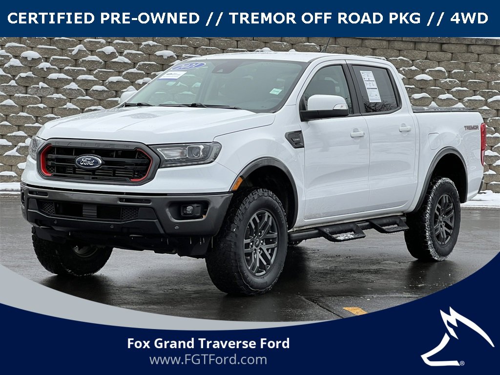 Certified 2021 Ford Ranger Lariat w/ Tremor Off-Road Package