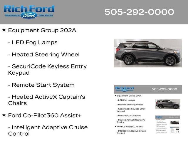 Certified 2024 Ford Explorer XLT w/ Equipment Group 202A RWD image 16