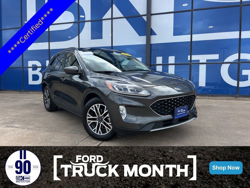 Certified 2020 Ford Escape SEL