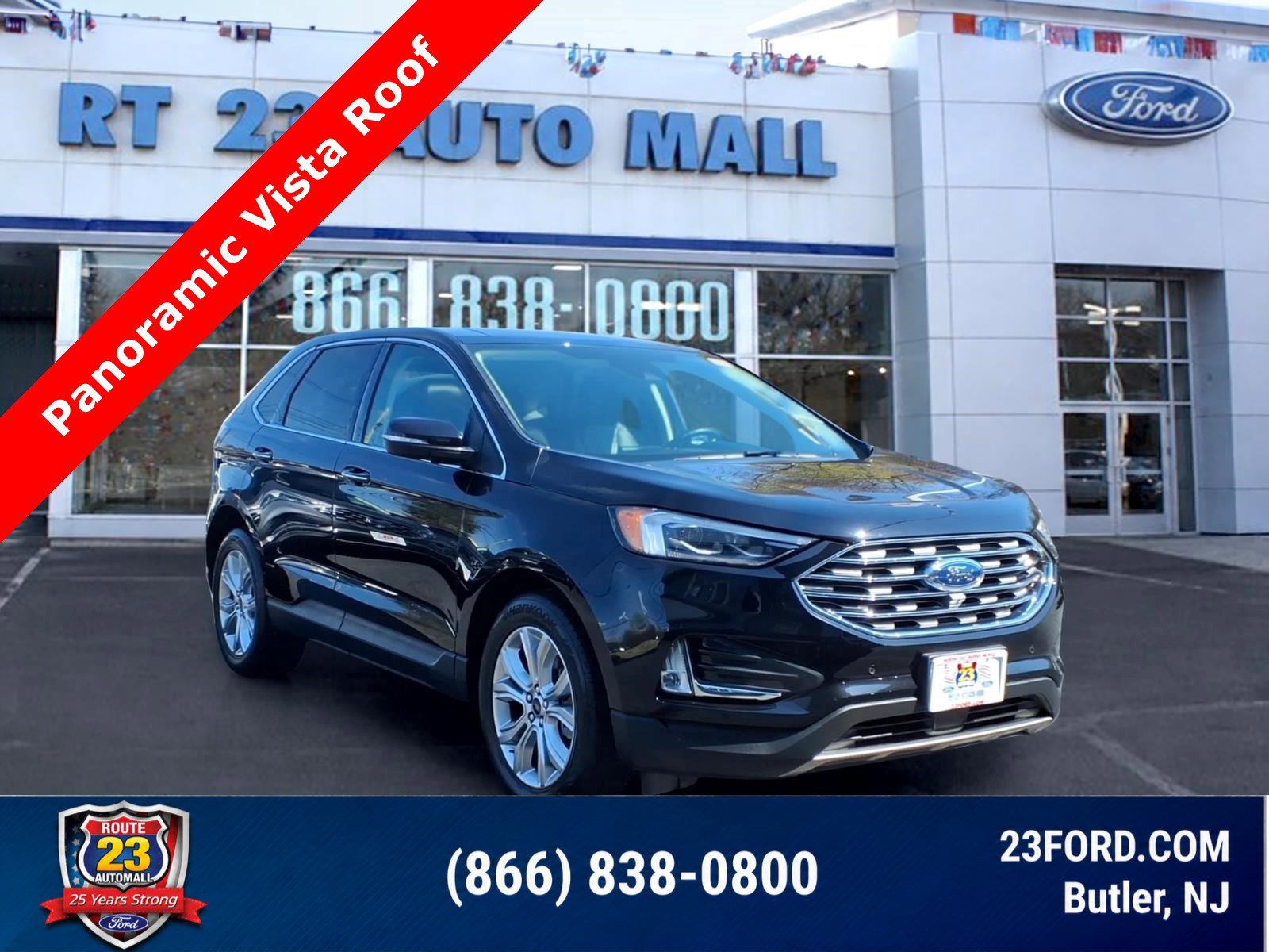 Certified 2023 Ford Edge Titanium w/ Equipment Group 301A