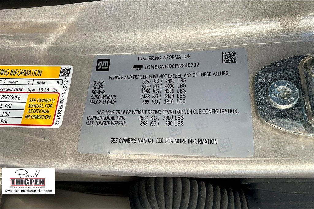 Used 2023 Chevrolet Tahoe LT image 35