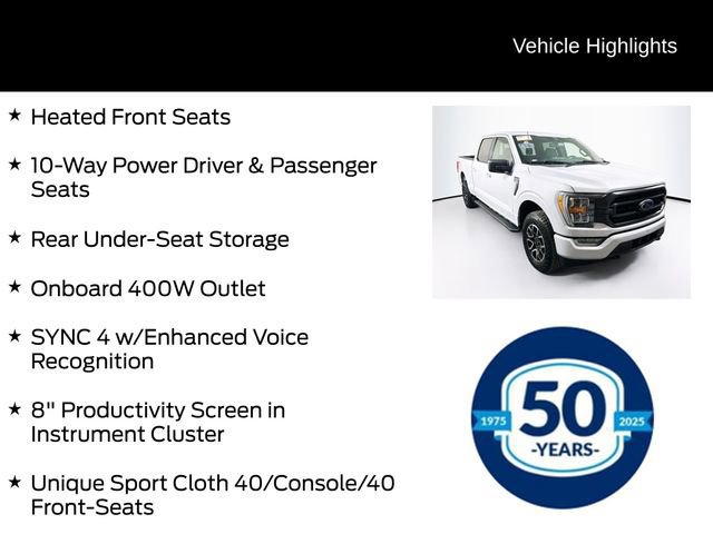 Certified 2022 Ford F150 XLT w/ Equipment Group 302A High image 16