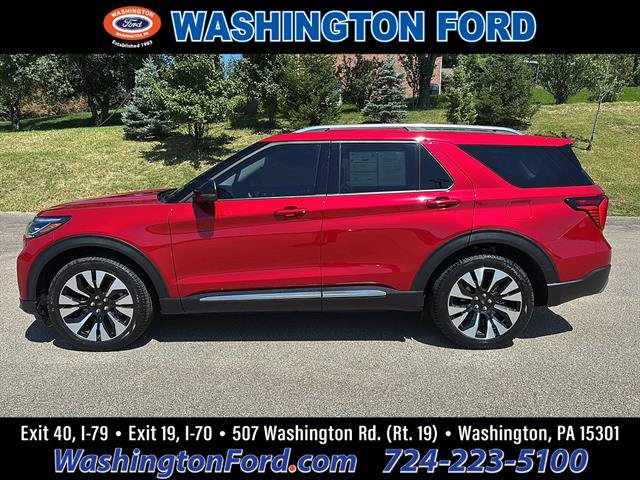 Certified 2026 Ford Explorer Platinum w/ LUX Leather Package