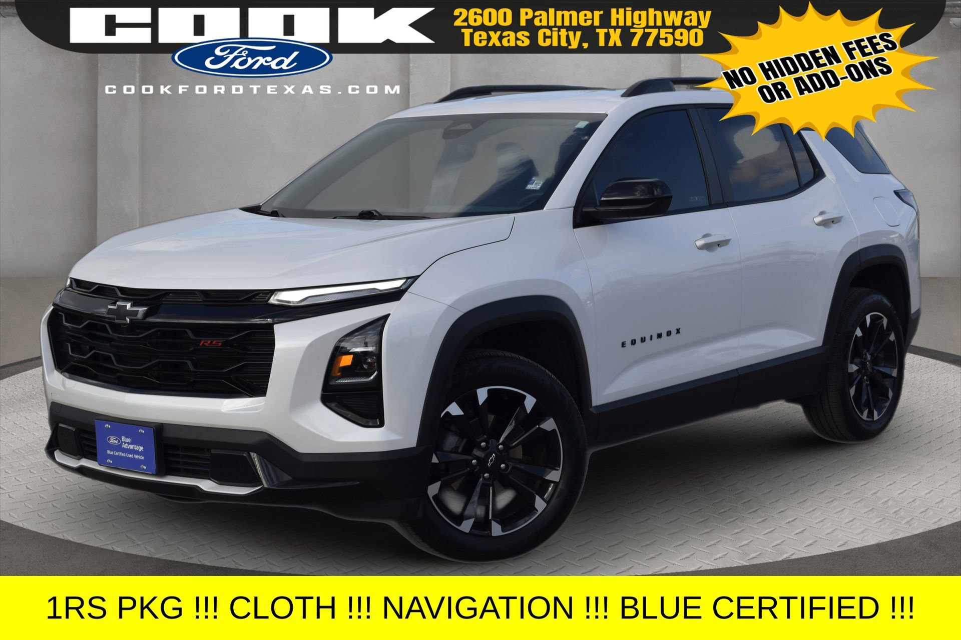 Used 2025 Chevrolet Equinox RS image 1