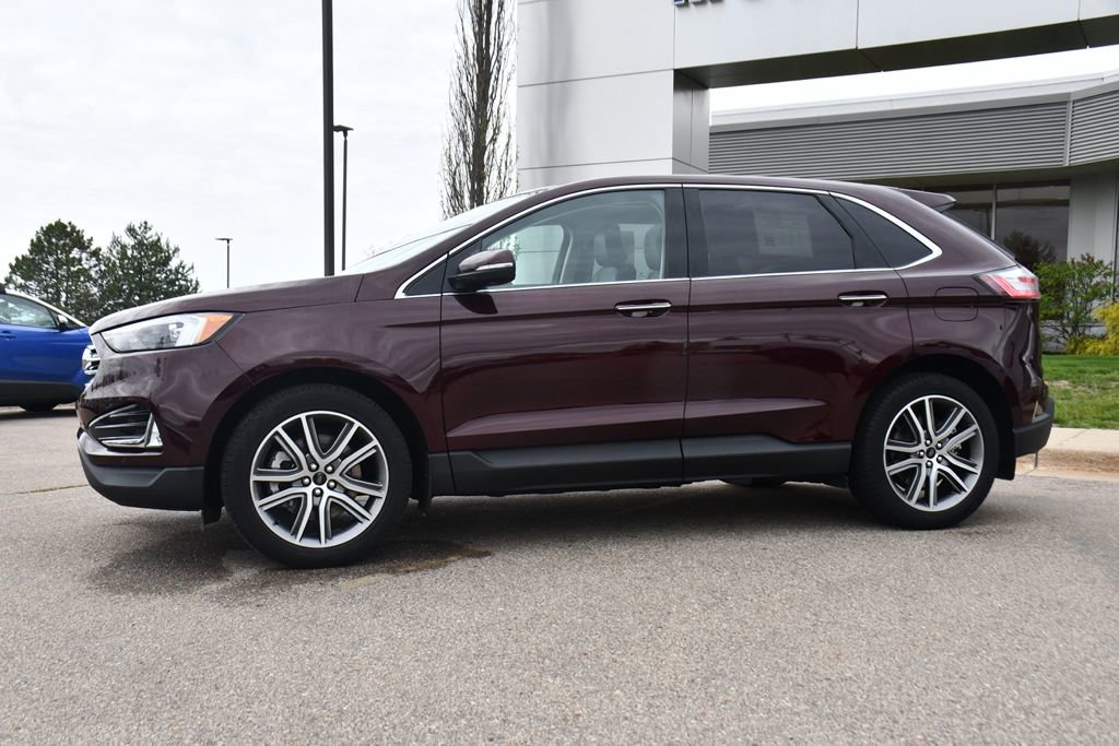Certified 2023 Ford Edge Titanium w/ Class II Trailer Tow Package AWD/4WD image 2