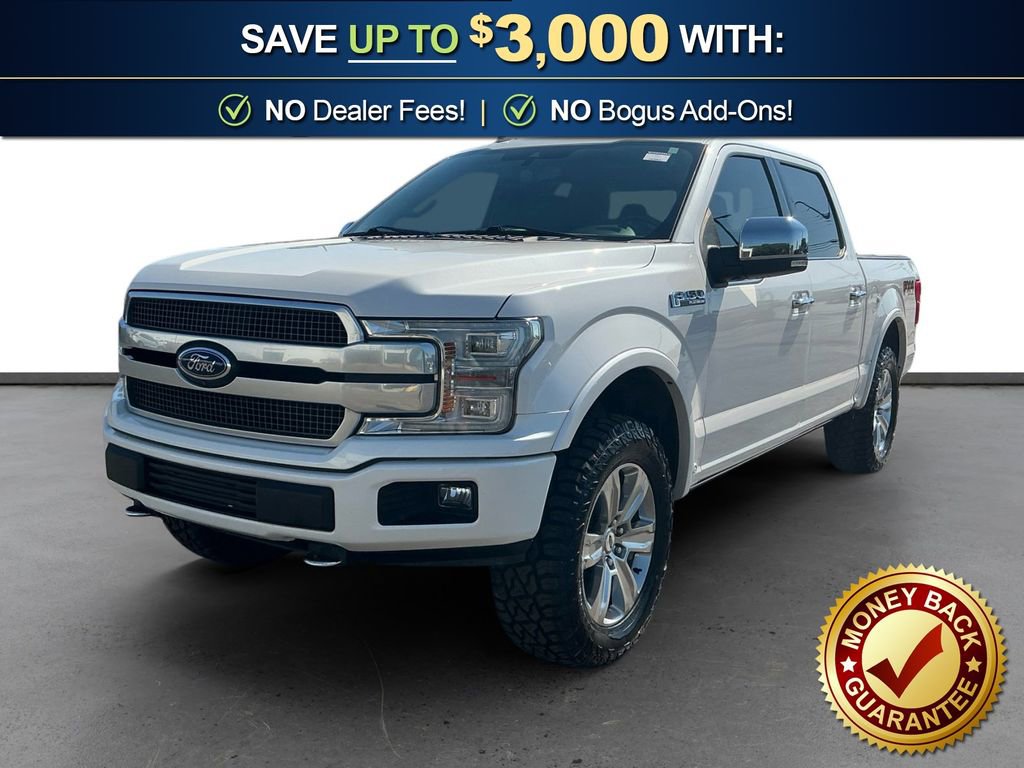 Certified 2018 Ford F150 Platinum w/ Equipment Group 701A Luxury