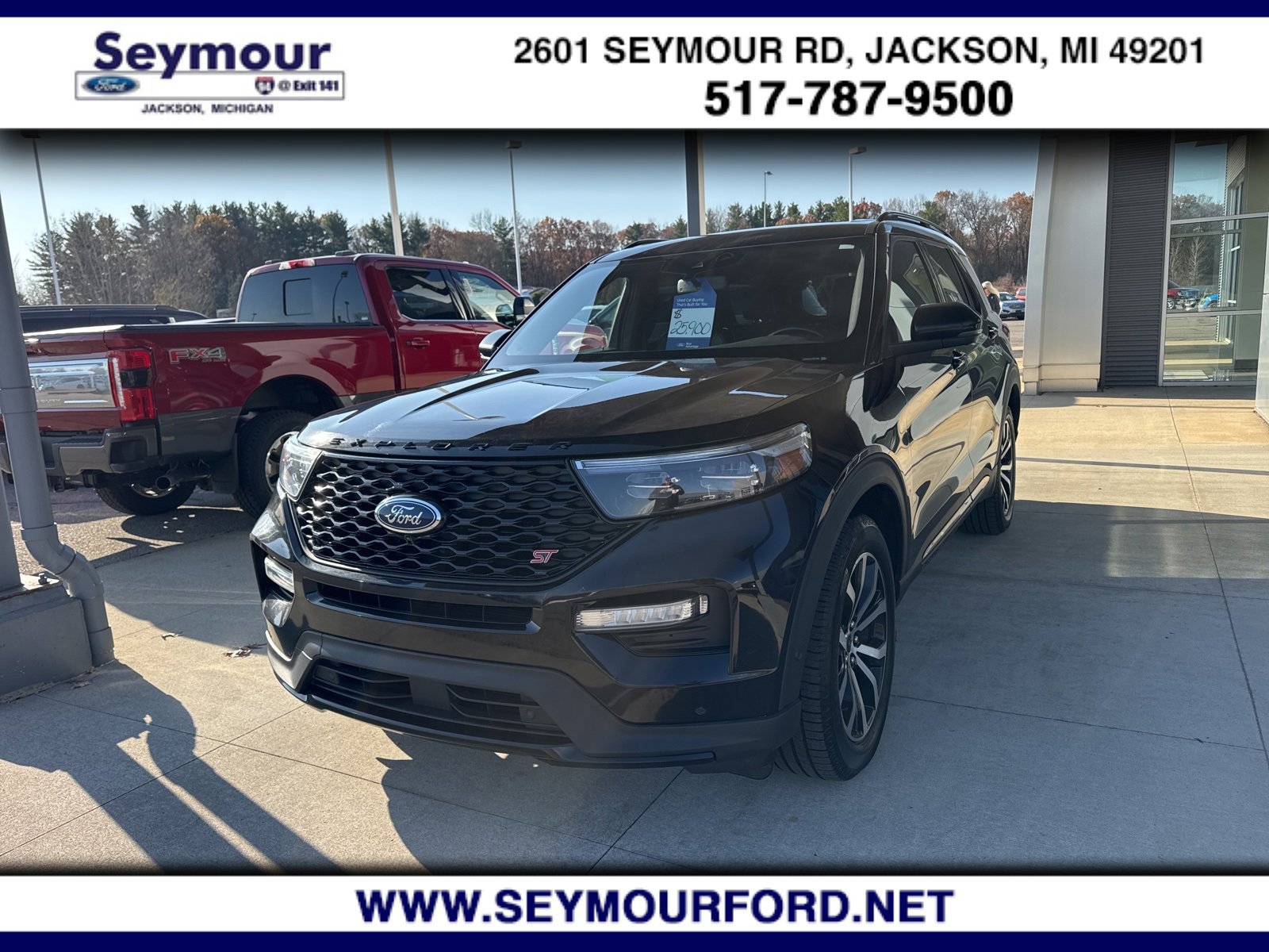 Certified 2020 Ford Explorer ST w/ Premium Technology Package image 9
