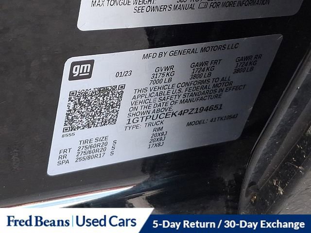 Used 2023 GMC Sierra 1500 Elevation image 28