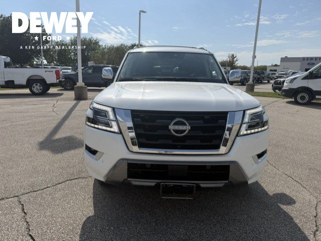 Used 2022 Nissan Armada Platinum w/ Captain's Chairs Package AWD/4WD image 2