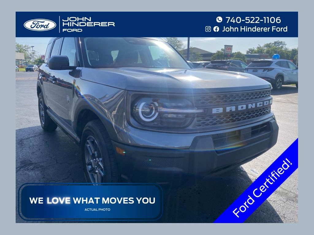 Certified 2025 Ford Bronco Sport Big Bend
