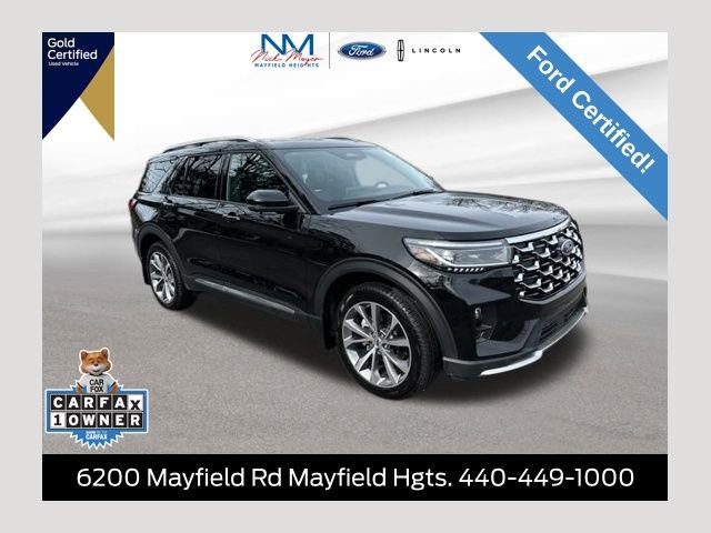 Certified 2025 Ford Explorer Platinum w/ Ultimate Package image 1