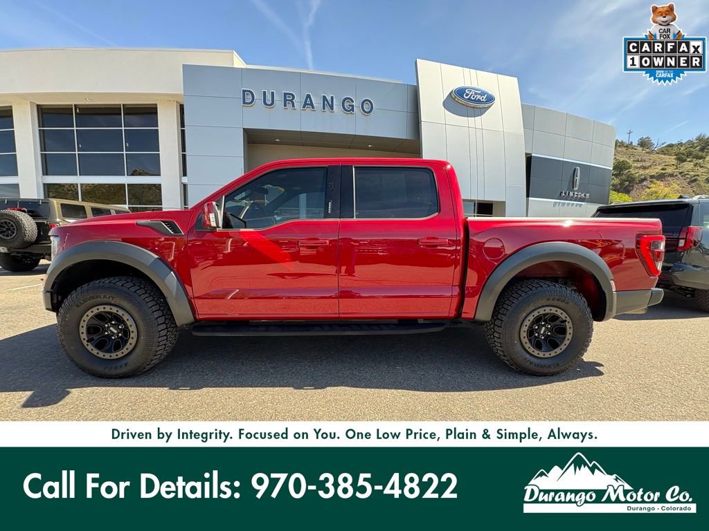 Certified 2022 Ford F150 Raptor w/ Equipment Group 801A High AWD/4WD image 3
