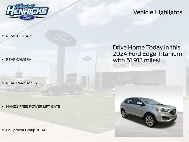 Certified 2024 Ford Edge Titanium AWD/4WD image 4