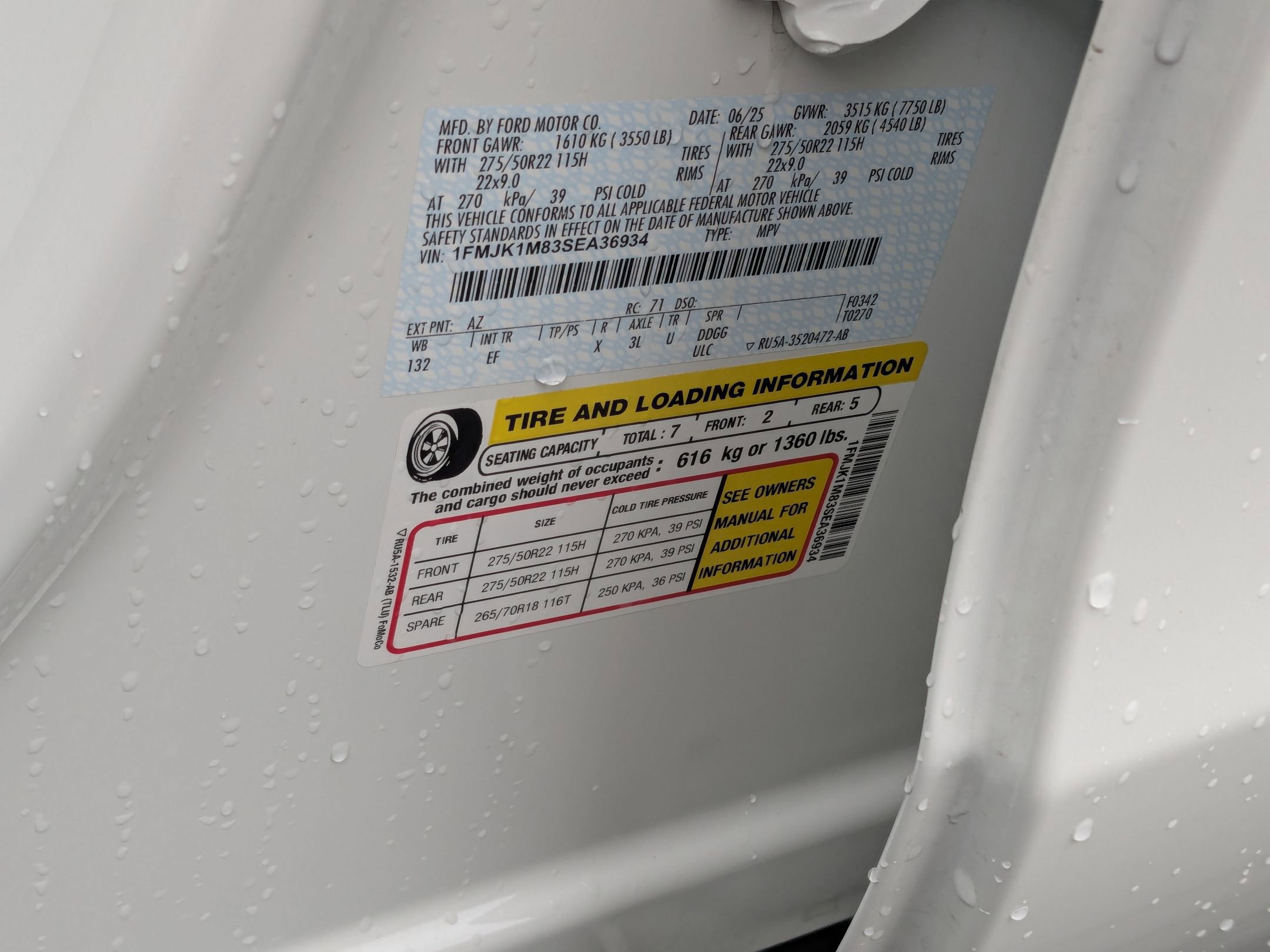 Certified 2025 Ford Expedition Max Platinum w/ Driver's Package image 48