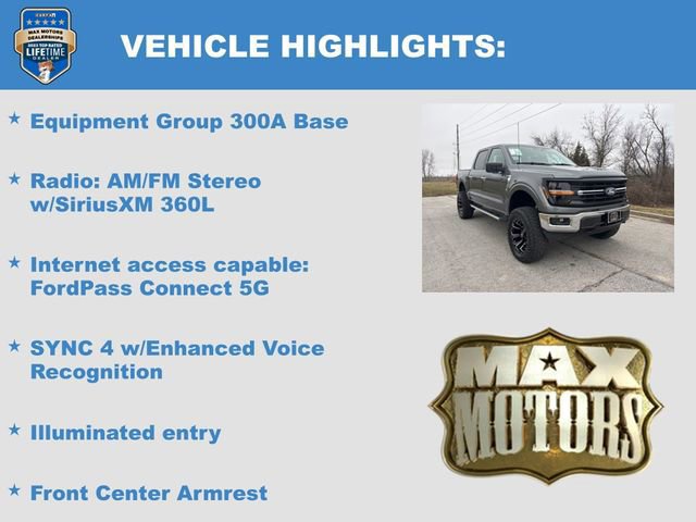 Certified 2025 Ford F150 XLT w/ Equipment Group 301A Standard image 10