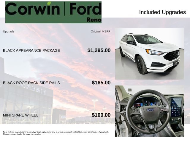 Certified 2023 Ford Edge SE w/ Black Appearance Package AWD/4WD image 3