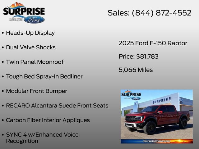 Certified 2025 Ford F150 Raptor AWD/4WD image 20