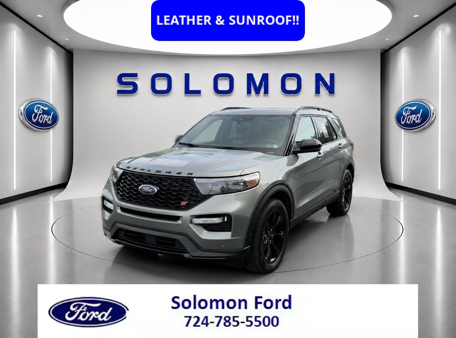 Certified 2020 Ford Explorer ST w/ ST Street Pack AWD/4WD image 1