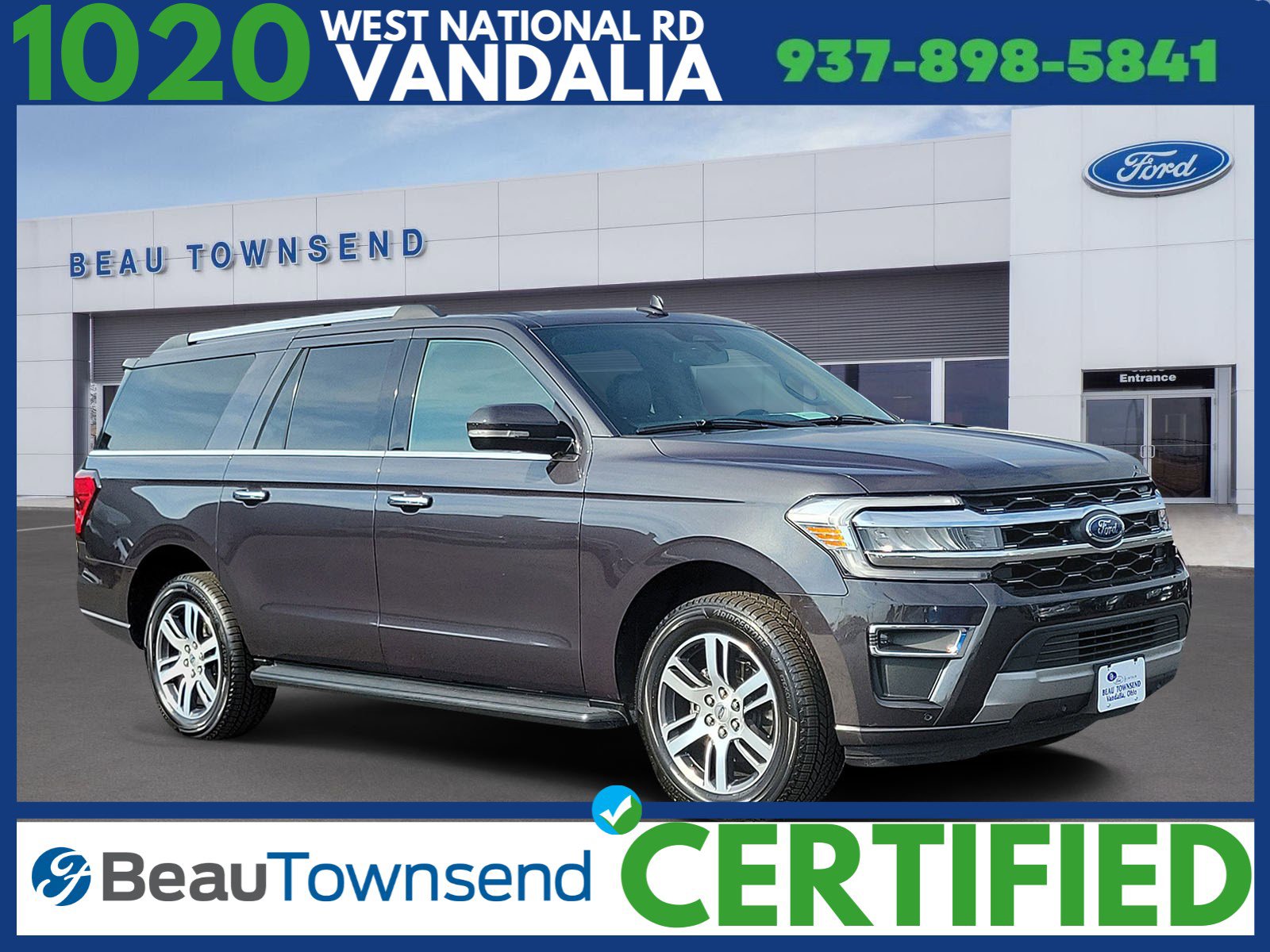 Certified 2024 Ford Expedition Max Limited