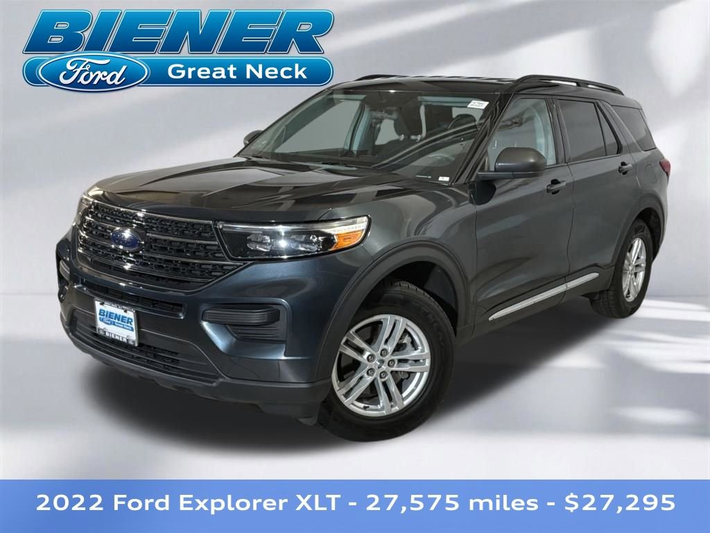 Certified 2022 Ford Explorer XLT AWD/4WD image 1