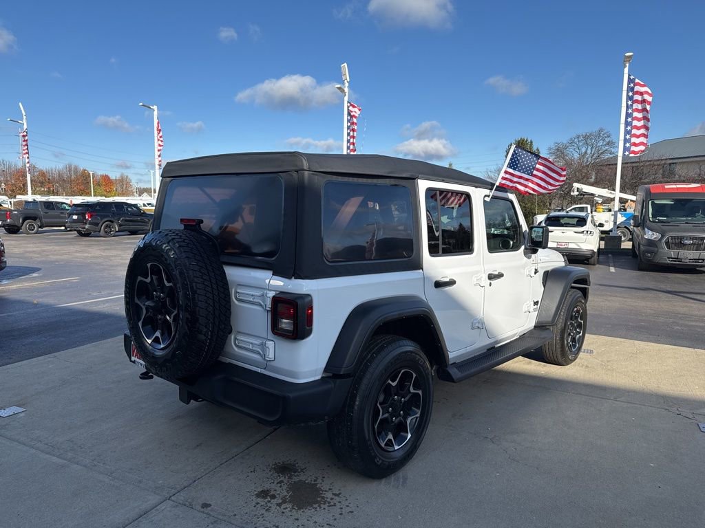 Used 2021 Jeep Wrangler Unlimited Sport image 9
