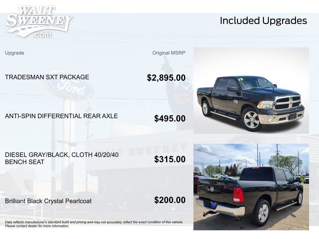 Used 2019 RAM 1500 Tradesman w/ Tradesman SXT Package RWD image 11