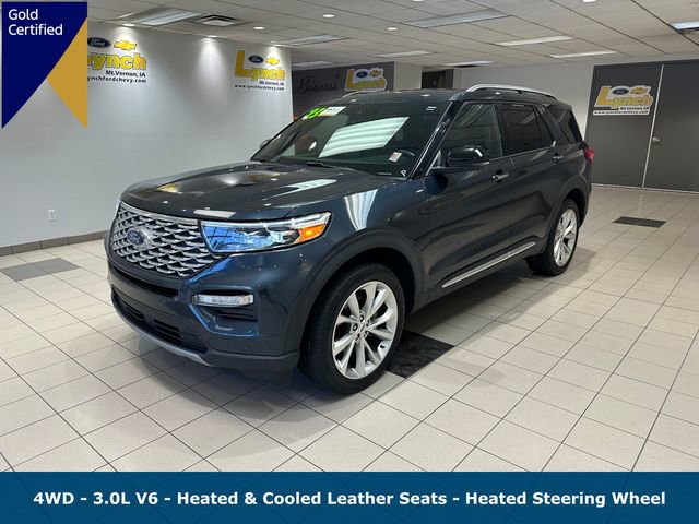 Certified 2023 Ford Explorer Platinum w/ Technology Package AWD/4WD image 2