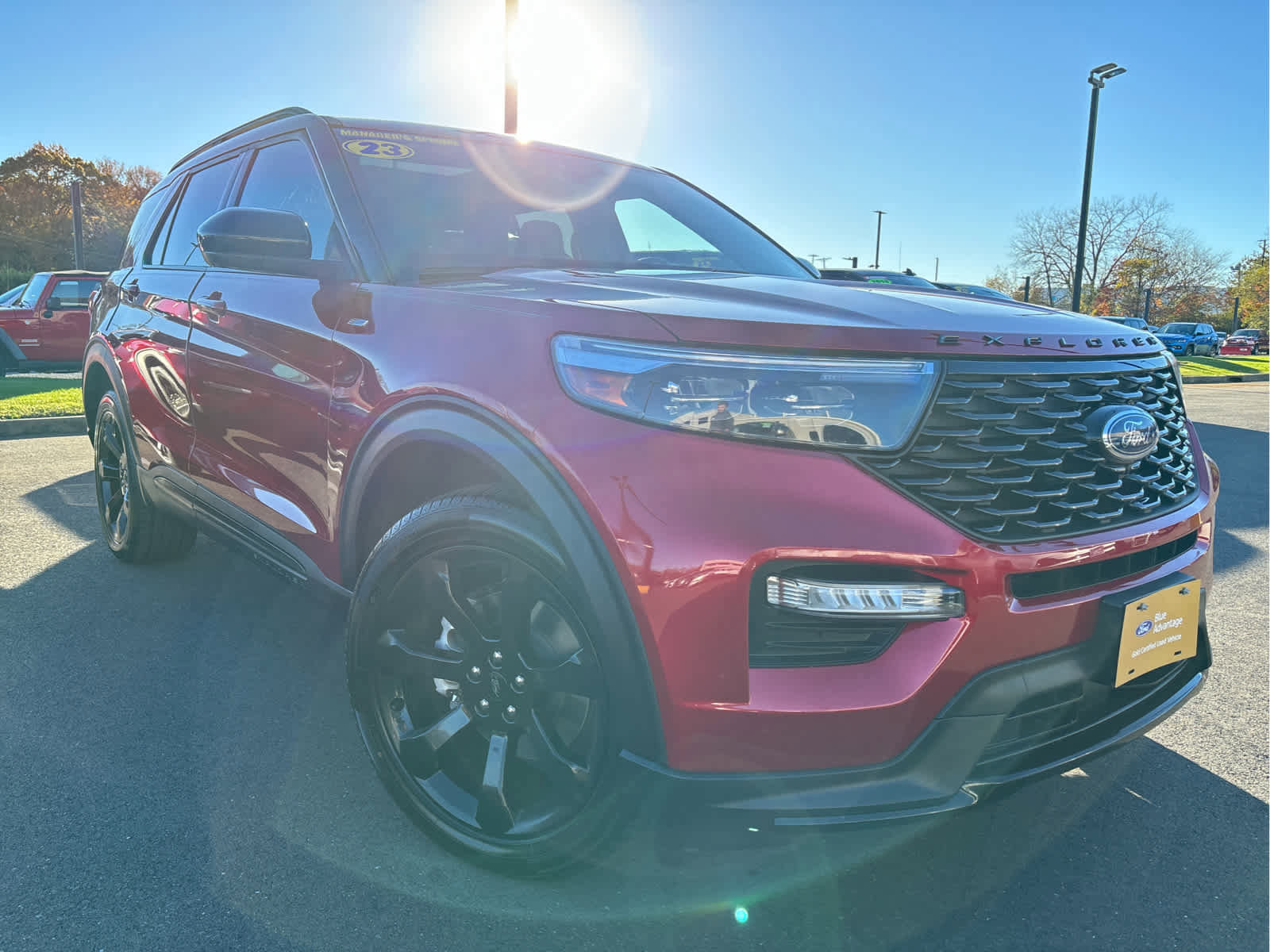 Certified 2023 Ford Explorer ST-Line w/ Class IV Trailer Tow Package image 8