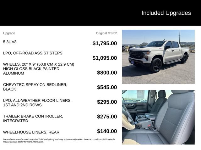 Used 2026 Chevrolet Silverado 1500 Custom Trail Boss AWD/4WD image 5
